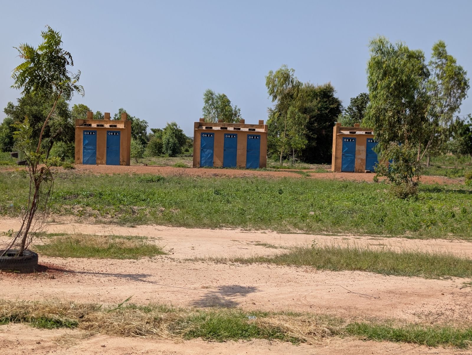 Blocs sanitaires du site de Bendatoega