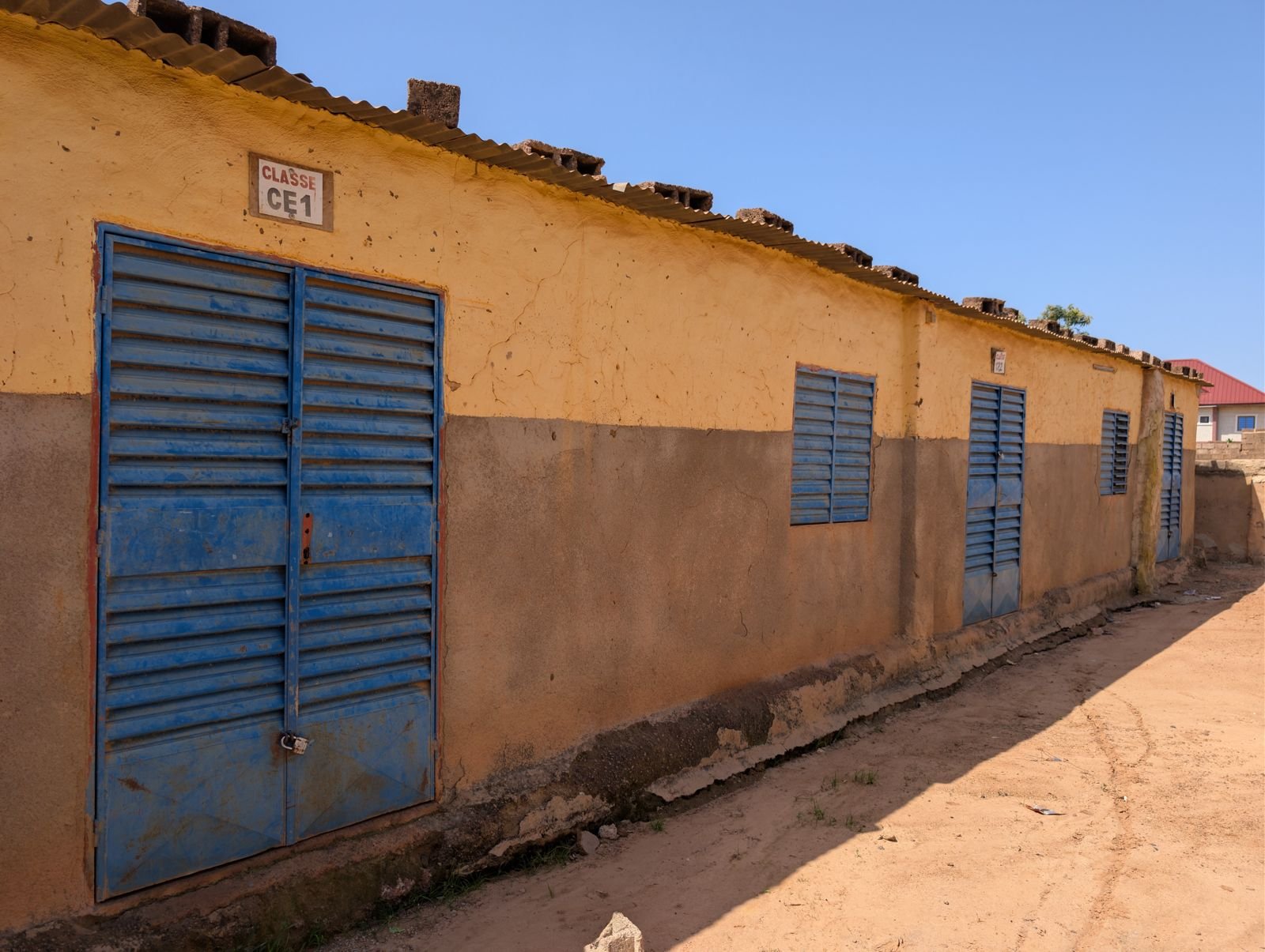 Bâtiment de la classe CE1 du site de Yagma